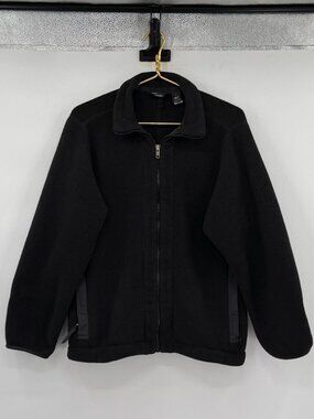 Patagonia Synchilla Black Full Zip Fleece Jacket Women’s Large‎